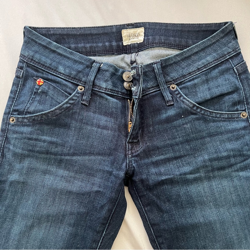 hudson 2000s low rise jeans